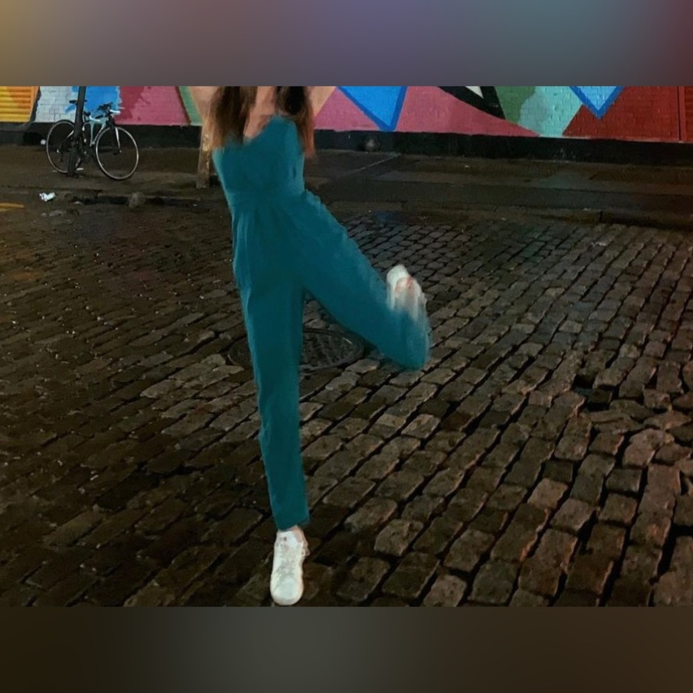 Cute green jumpsuit